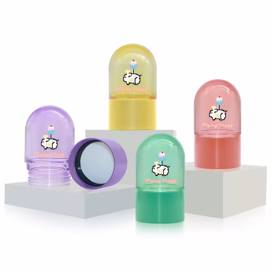 Stampa personalizzata 50ml 70ml 110ml 150ml 220ml Vaso a prova di bambino Contenitore per fiori Tappo resistente ai bambini Vaso per erbe con cupola in vetro