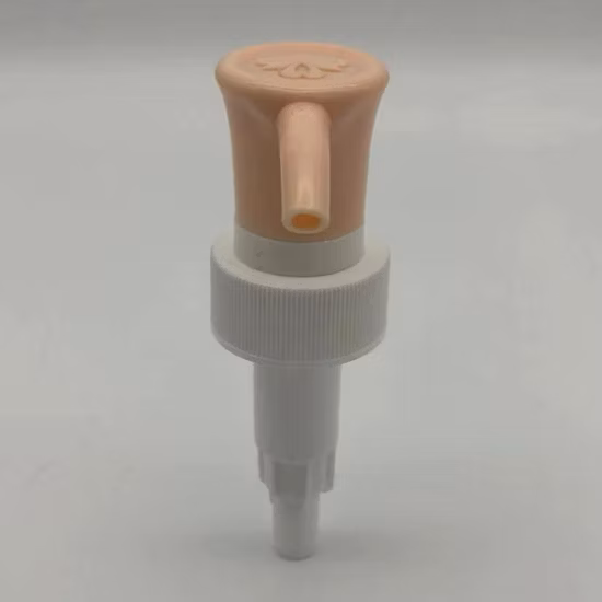 Pompa per lozione in plastica con dispenser di sapone liquido con coperchio in plastica 33/410