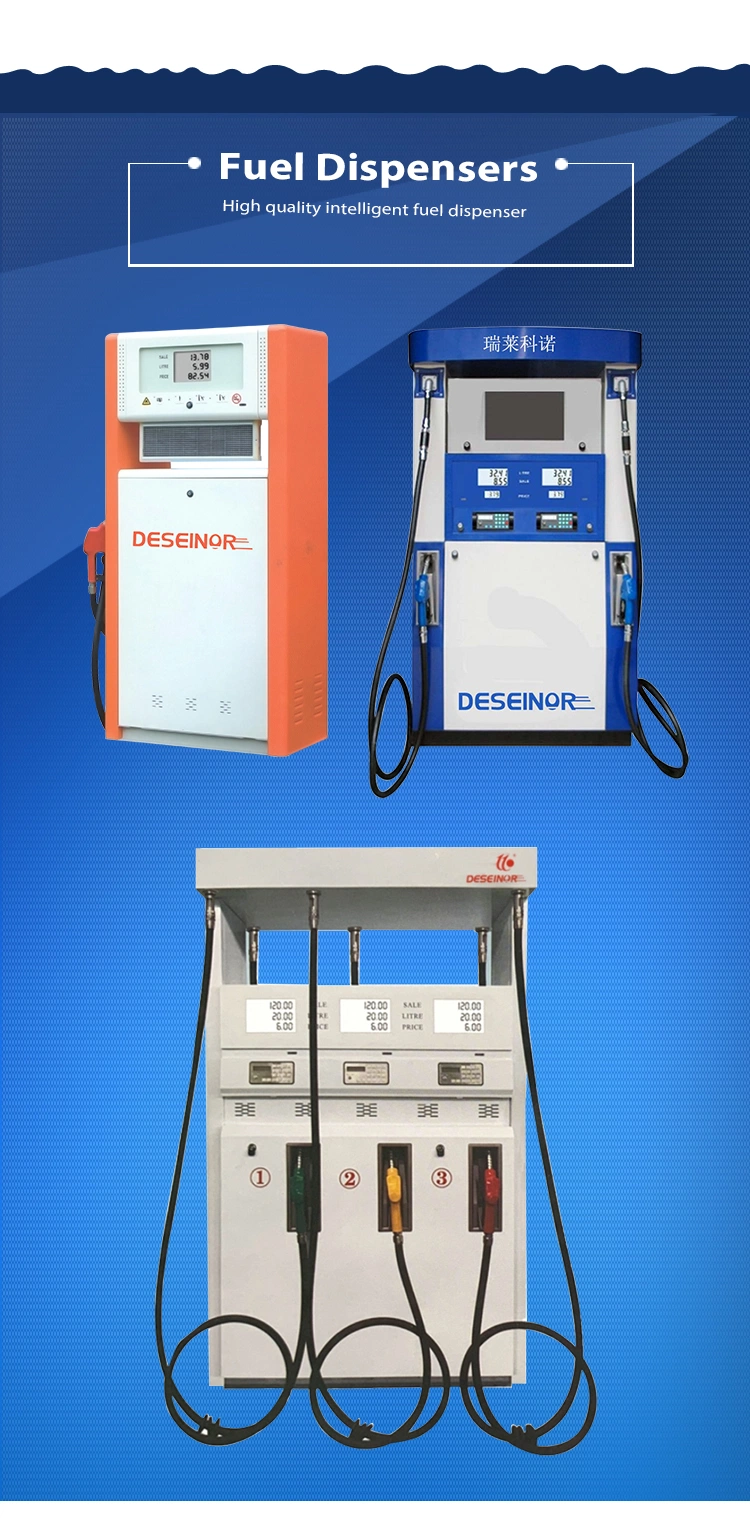 Factory Supply Double Nozzle Fuel Dispenser Pump of Gas Station