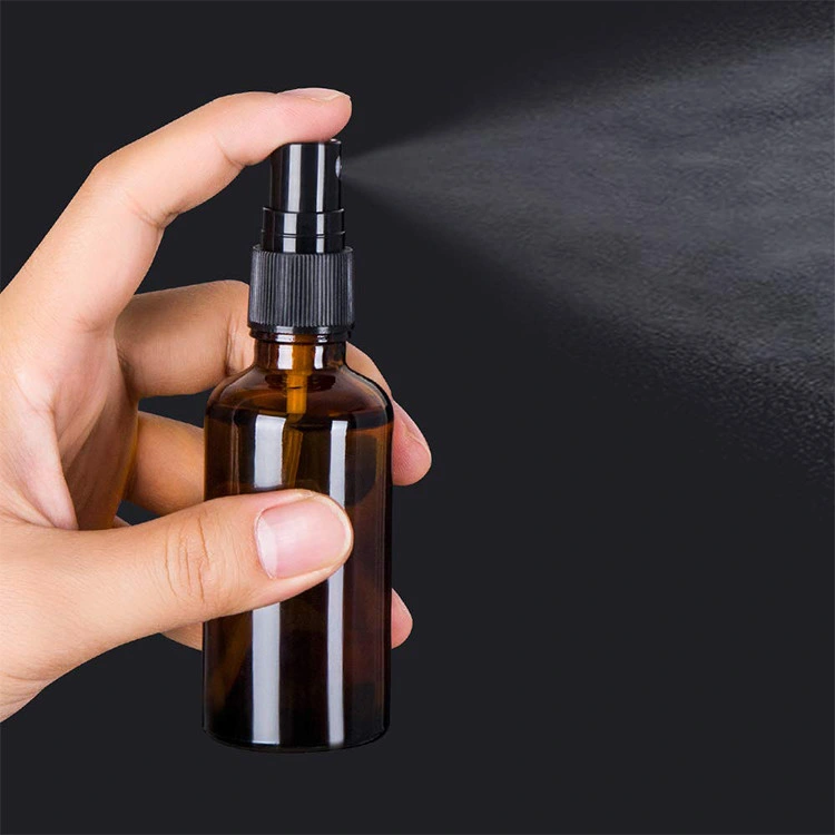 10ml Essential Oil Bottle Refillable Liquid Foundation Glass Bottle with Lotion Pump