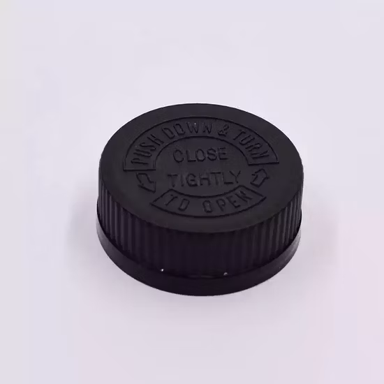 Confezione Barattolo di vetro colorato da 2 oz 4 oz con tappo resistente ai bambini/barattolo a prova di bambino/bottiglia resistente ai bambini
