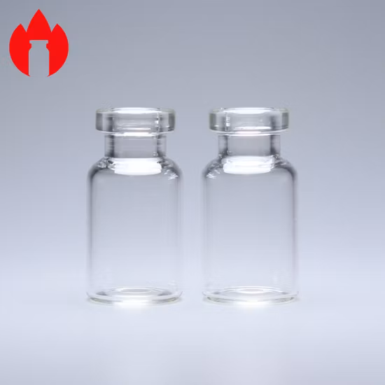 fiala di vetro borosilicato tubolare neutro trasparente per iniezione farmaceutica da 2 ml 5 ml 7 ml 10 ml